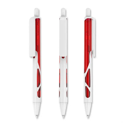 Translucent Barrel Click-Action Ballpoint Pen