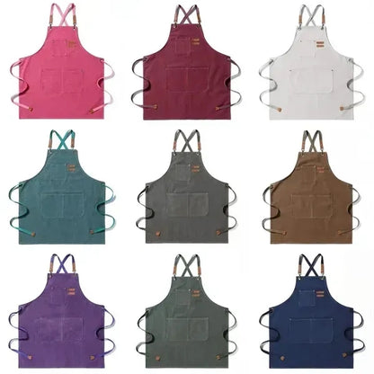 Apron With Pocket And Adjustable Strap