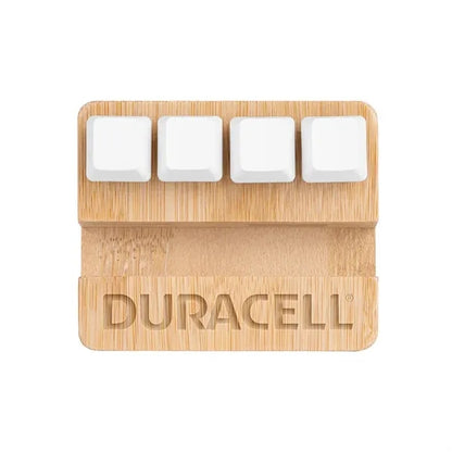 Bamboo Stand & Keypad Stress Reliever