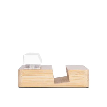 Bamboo Stand & Keypad Stress Reliever