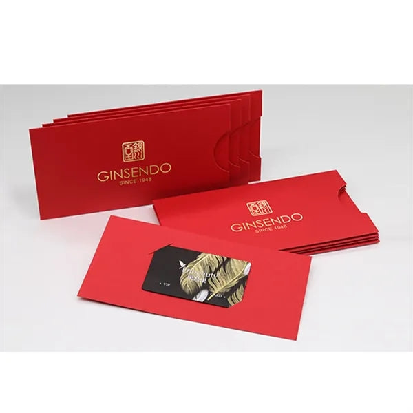 Customizable VIP Card Holder Envelopes