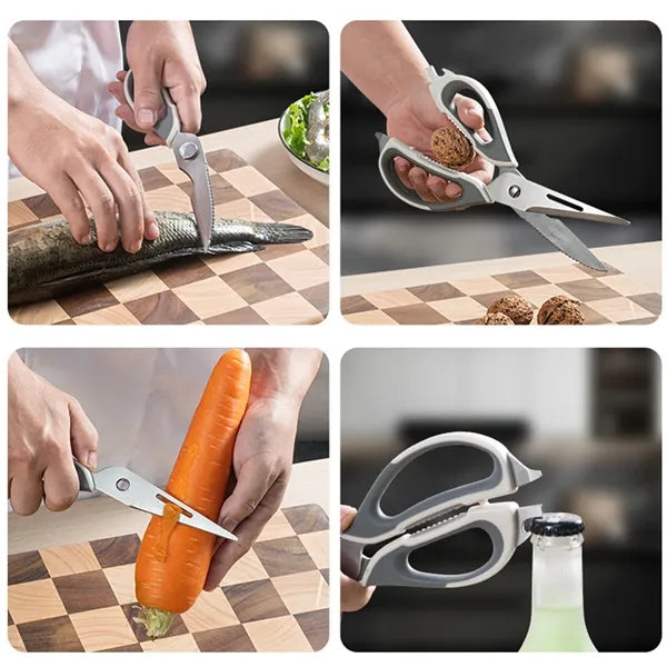 Multi-Purpose Stainless Steel Kitchen Scissors
