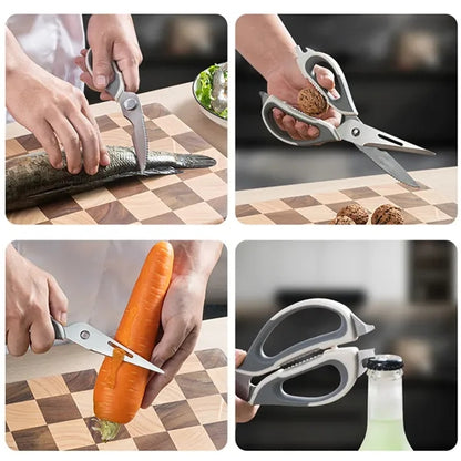 Multi-Purpose Stainless Steel Kitchen Scissors