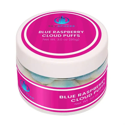 Small Jar Blue Raspberry Cloud Puffs
