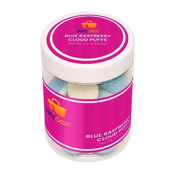 Large Jar Blue Raspberry Cloud Puffs