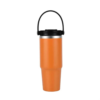 Portable outdoor stainless steel kettle