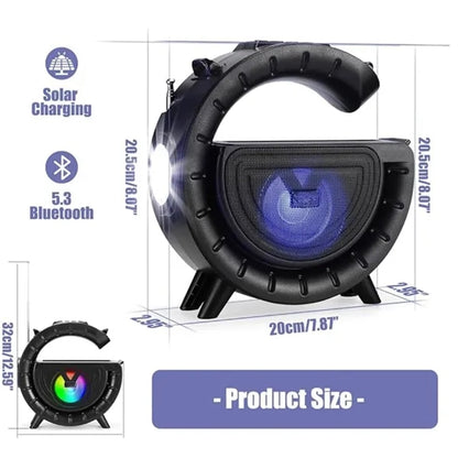 Solar Powered Bluetooth Speaker