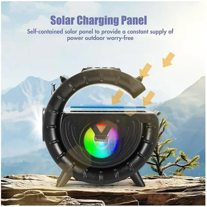 Solar Powered Bluetooth Speaker