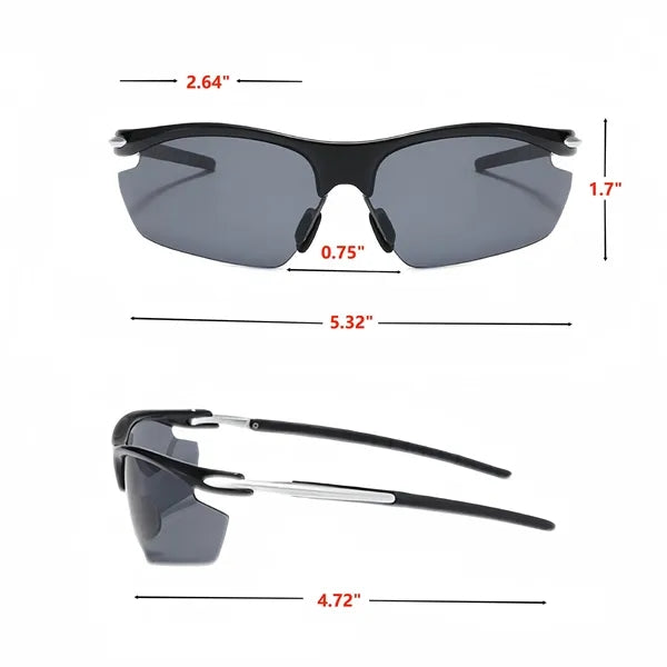 Outdoor Colorful cycling windproof sports sunglasses
