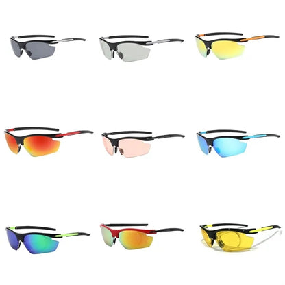Outdoor Colorful cycling windproof sports sunglasses