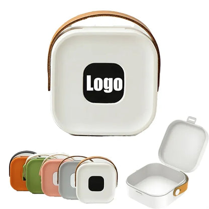 Plastic Portable Data Cable Organizer Case