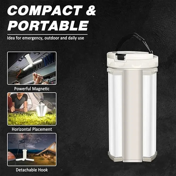 Portable Super Bright Camping Light Charging Solenoid