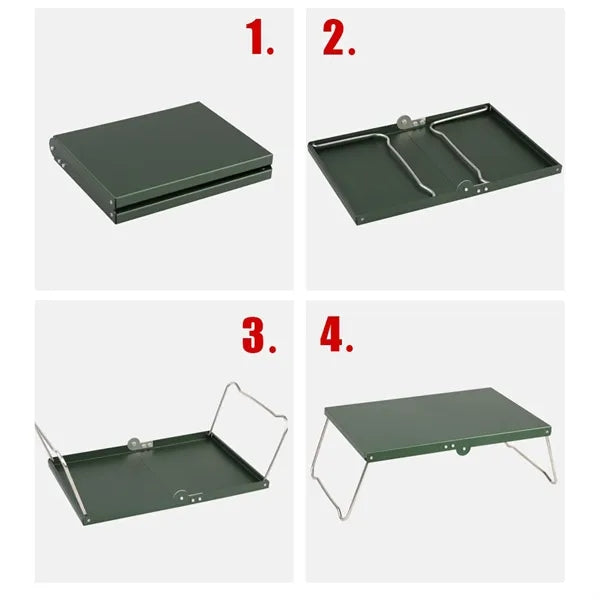 Portable Mini Aluminum Alloy Camping Folding Table