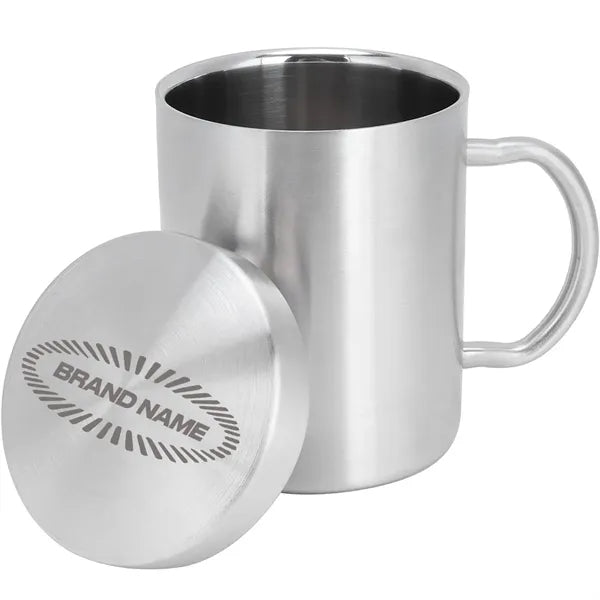10 OZ Stainless Steel Double Walled Mugs