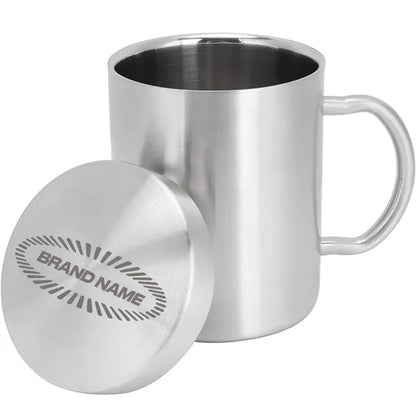 10 OZ Stainless Steel Double Walled Mugs