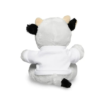 7" Plush Cow With T-Shirt