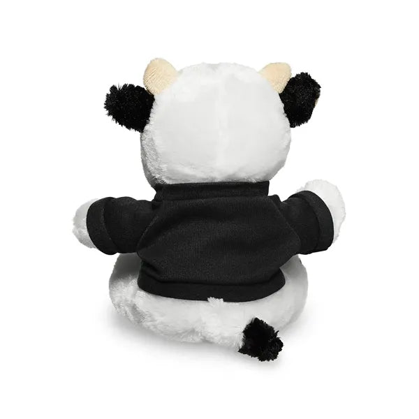 7" Plush Cow With T-Shirt