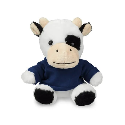 7" Plush Cow With T-Shirt