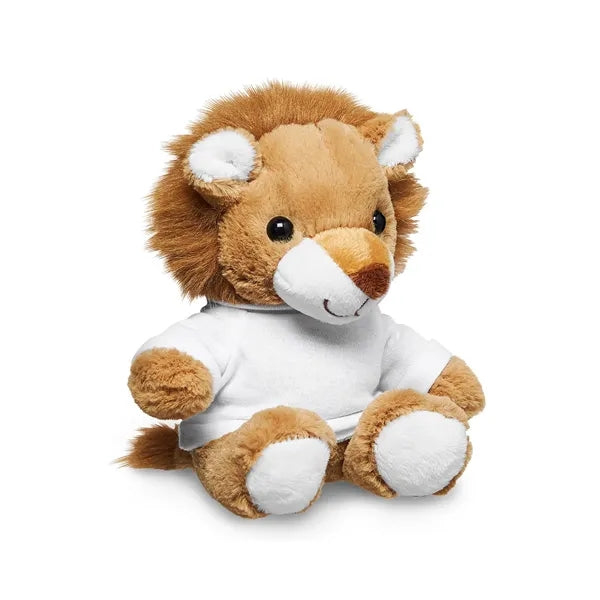 7" Plush Lion With T-Shirt