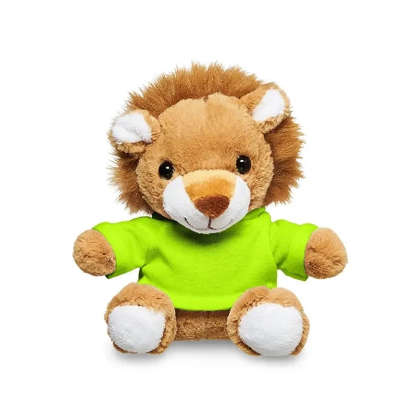 7" Plush Lion With T-Shirt