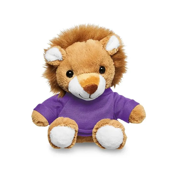 7" Plush Lion With T-Shirt