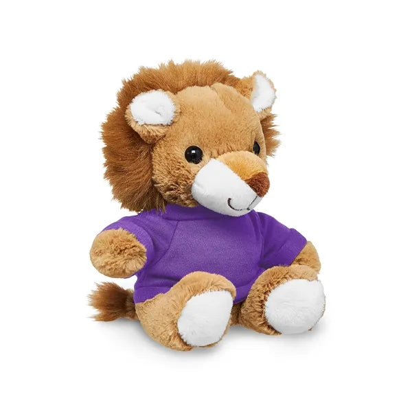 7" Plush Lion With T-Shirt