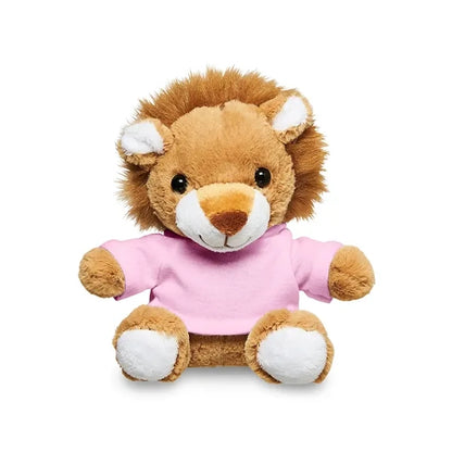 7" Plush Lion With T-Shirt