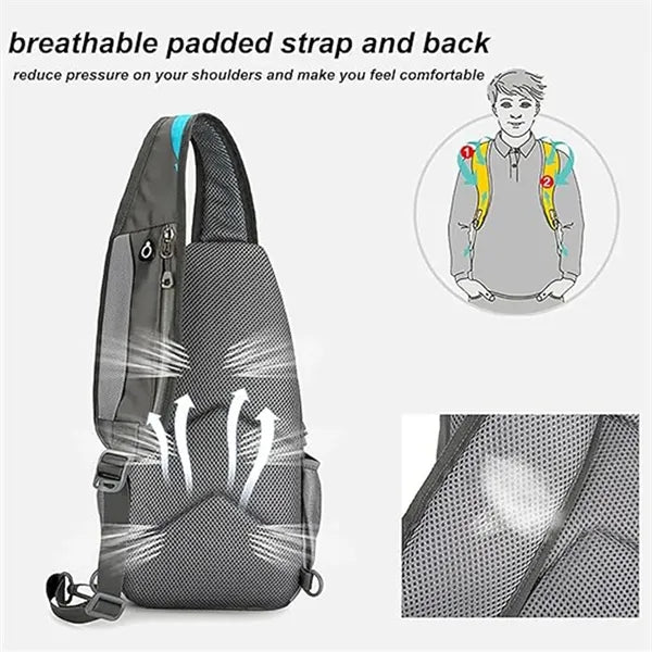 Multifunctional Crossbody Shoulder Backpack Bag