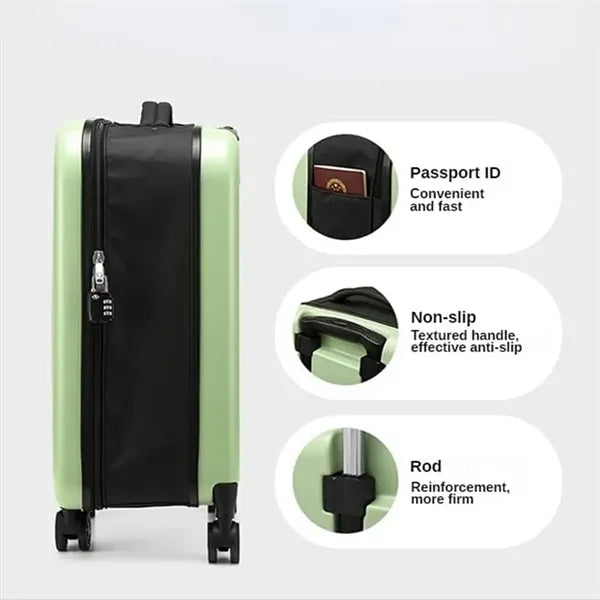 Portable Foldable Luggage Suitcase with Wheels
