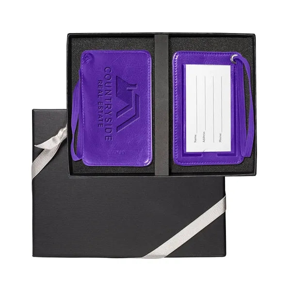 Leeman Venezia Luggage Tag Set