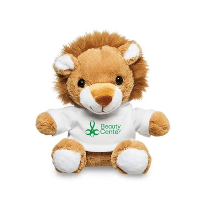 7" Plush Lion With T-Shirt