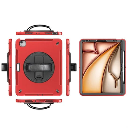 iPad 13 Air M2 2024 and M3  Hand strap Case w/Shoulder Strap