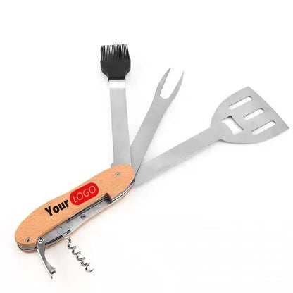 5-in-1 BBQ Multi-Tool Grilling Outdoor Foldable Portable