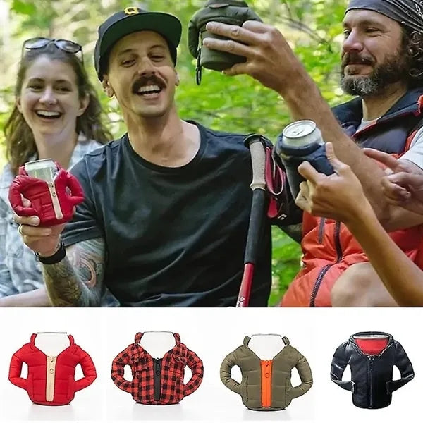 Jacket Insulated Can Cooler Sleeve