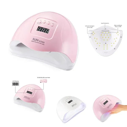 Four Modes Adjustable 120W UV LED Nail Lamp