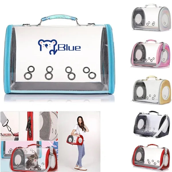 Clear Travel Puppy Carrier Bag
