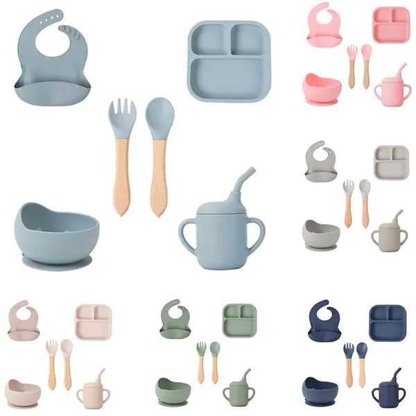 Silicone Baby Feeding Set