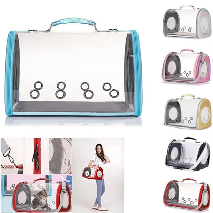 Clear Travel Puppy Carrier Bag