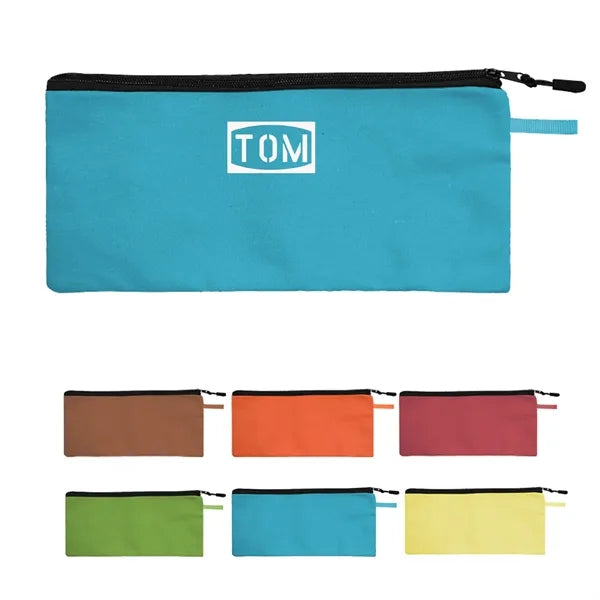 Multi Functional Canvas Toolkit Zipper Student Pencil Case
