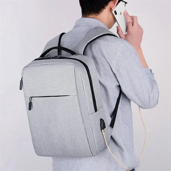 15.6 Inch Work Business Laptop Backpack With USB Port