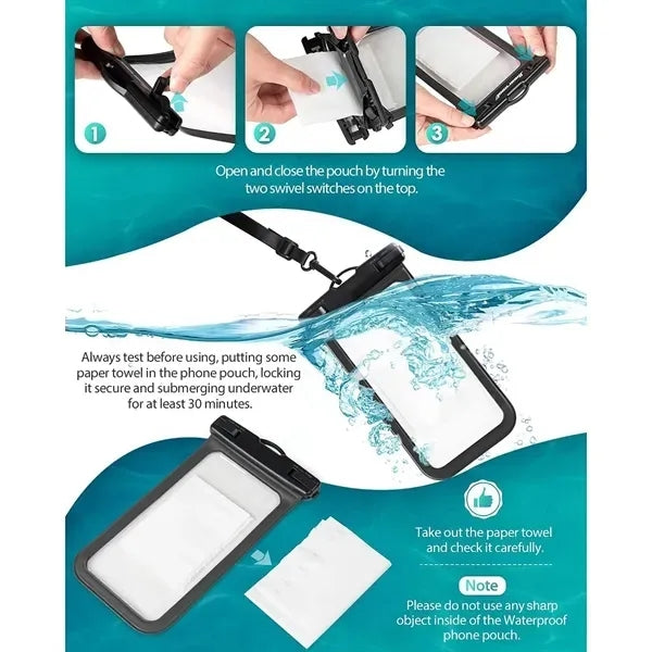Customizable High Quality Waterproof Mobile Phone Bag Case