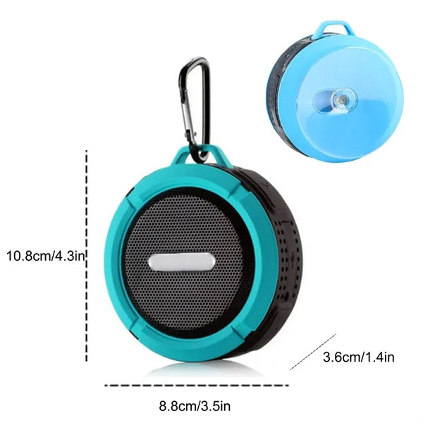 Waterproof Ultra-portable Bluetooth Speaker With Clip
