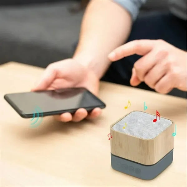 Portable Surround Sound Wooden Bluetooth Speaker