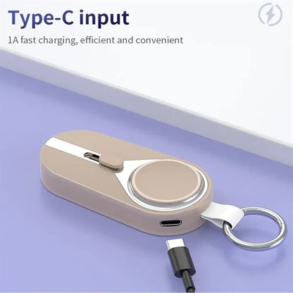 3K Solar Power Bank Keychain Emergency 2 In 1 Charger