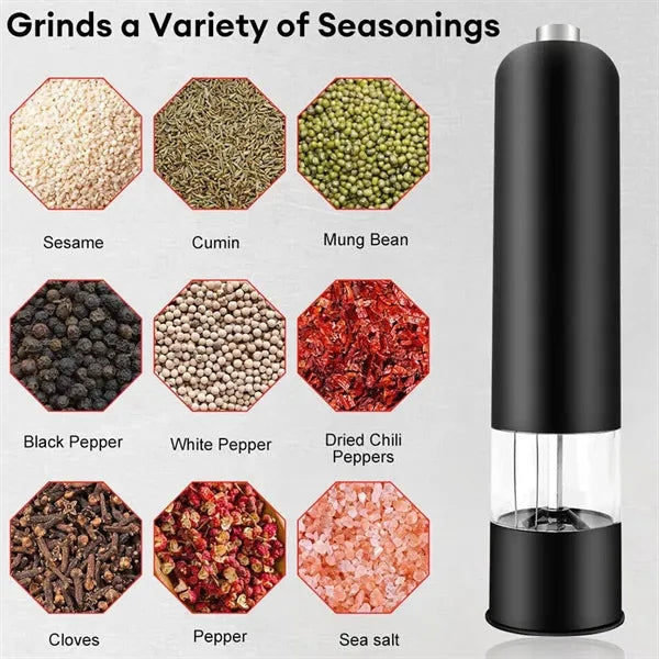 Electric Automatic Salt and Pepper Grinder