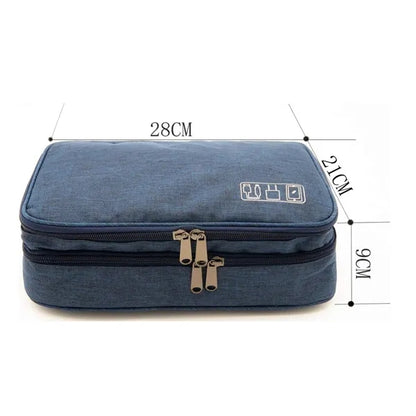 Electronics Organizer Travel Case Carrying Bag