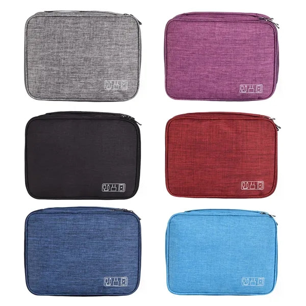 Electronics Organizer Travel Case Carrying Bag