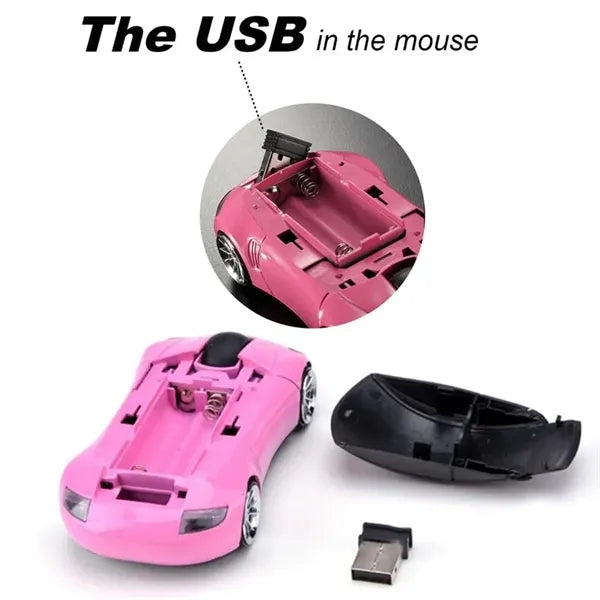 USB Wireless Car Mouse