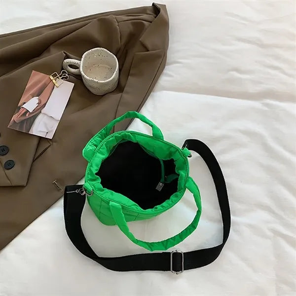 Cotton Puffy Tote Bag