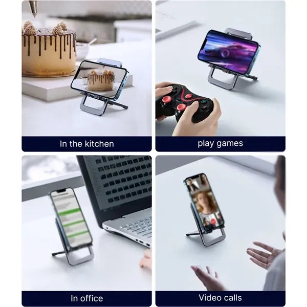 Portable Metal Adjustable Phone Holder
